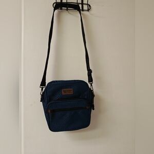 Classic Navy Blue Messenger Bag